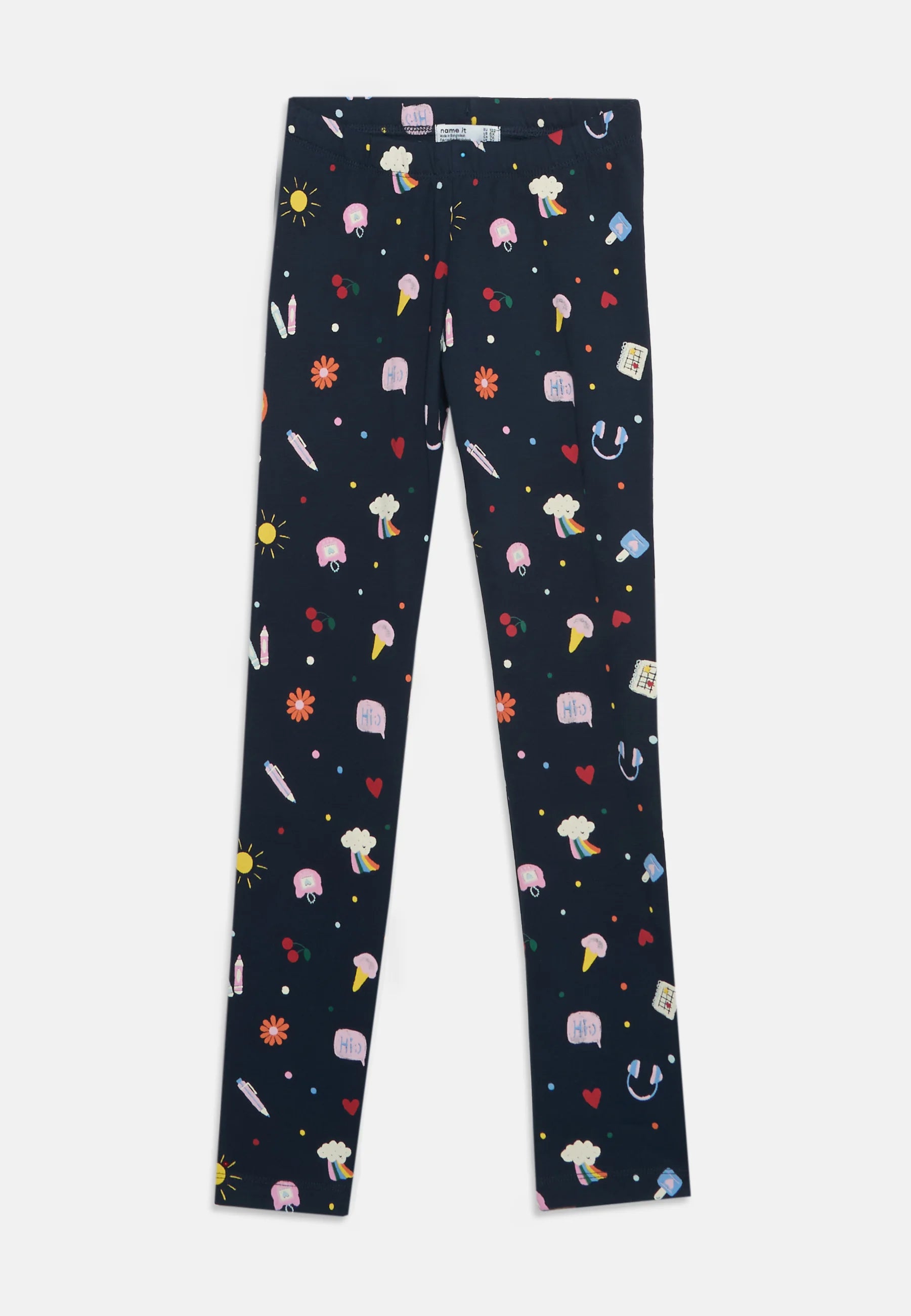 name it pantalone sportivo infant con stampa fantasia NMFLAUGE 13259021 blu