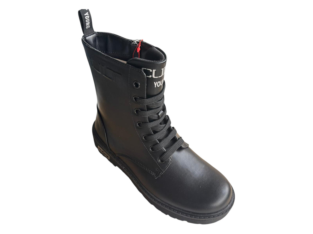 Cult stivale junior con cerniera laterale T-720 nero
