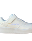 Skechers scarpa sneakers da ragazzi Sport Court 92 Zelder 405697L/W bianco