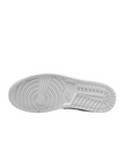 Jordan scarpa sneakers bassa da uomo Jordan 1 Low 553558 136 bianco