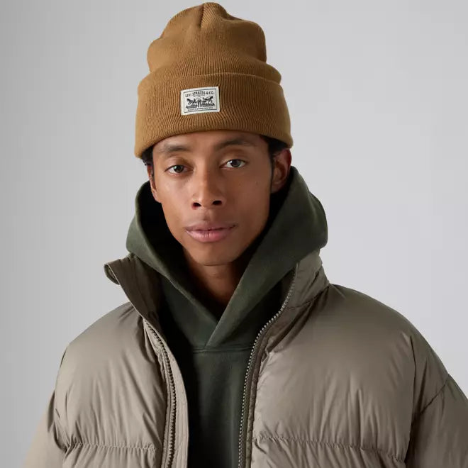 Levi's cappello Embarcadero Beanie 007Z10003 marrone