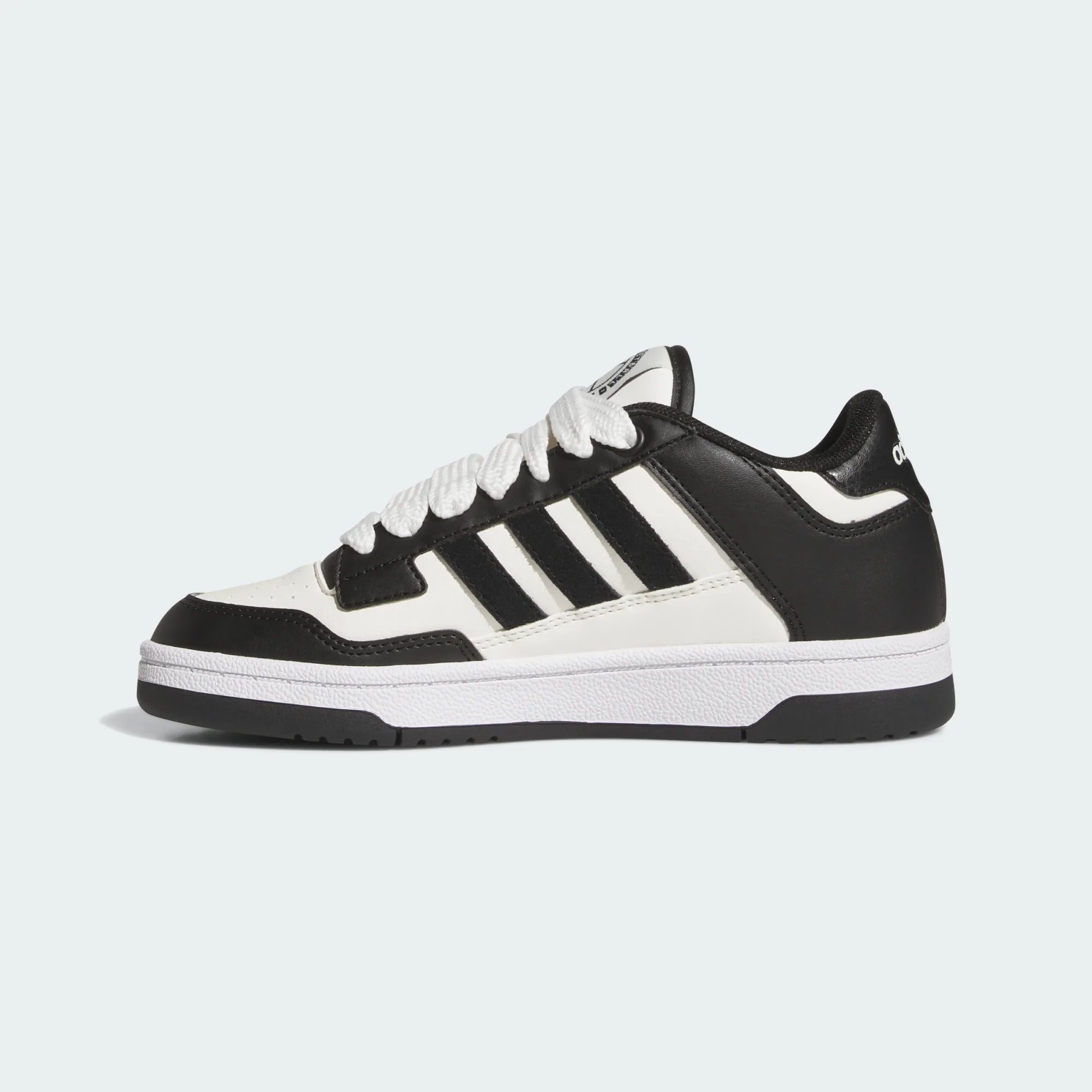 Adidad scarepa sneakers junior Rapid Court Low JR0166 nero-bianco