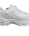 Skechers sneakers da bambina e ragazza D'Lites in the Clear 664060L WSL bianco