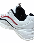 Fila scarpa sneakers da donna in pelle Ray Low 1010562.150 bianco blu rosso