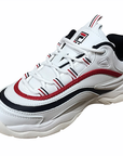 Scarpe fila rosse e blu shop