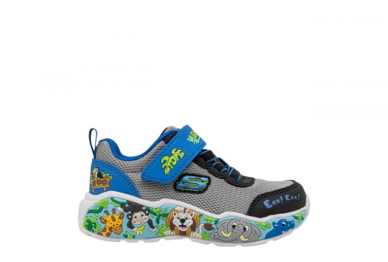Skechers scarpa da ginnastica infant Play Scene 407312N/NVMT grigio