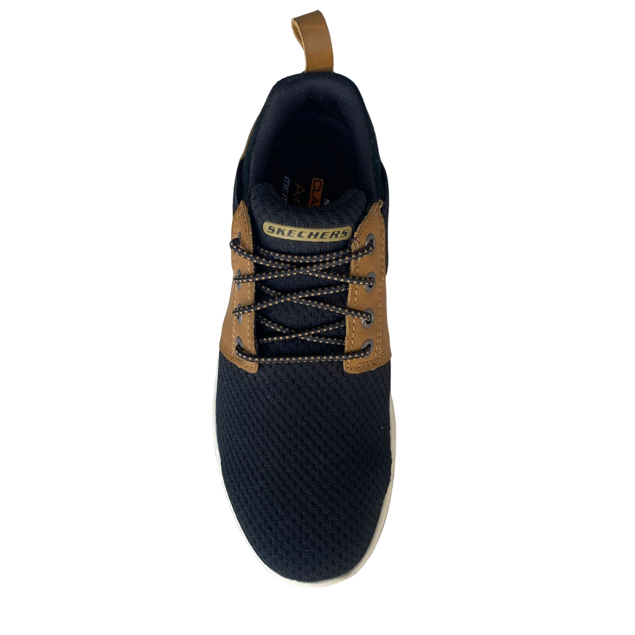 Skechers scarpa casual da uomo Delson Brant 65642 BRBK brown black