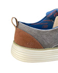 Skechers scarpa casual da uomo in canvas Status 2.0 Pexton 65910 TPE tortora