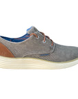 Skechers scarpa casual da uomo in canvas Status 2.0 Pexton 65910 TPE tortora