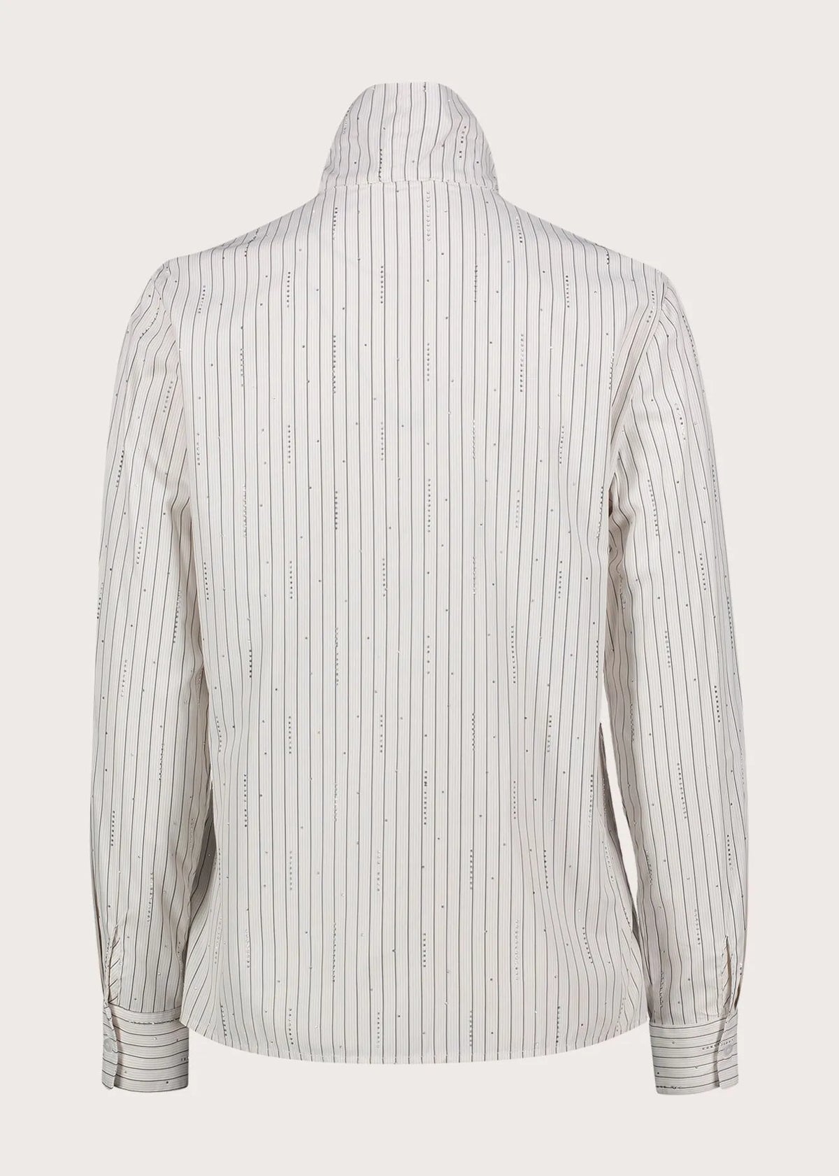 Gaudì Camicia da donna con collo a foulard 621BD45004 bianca