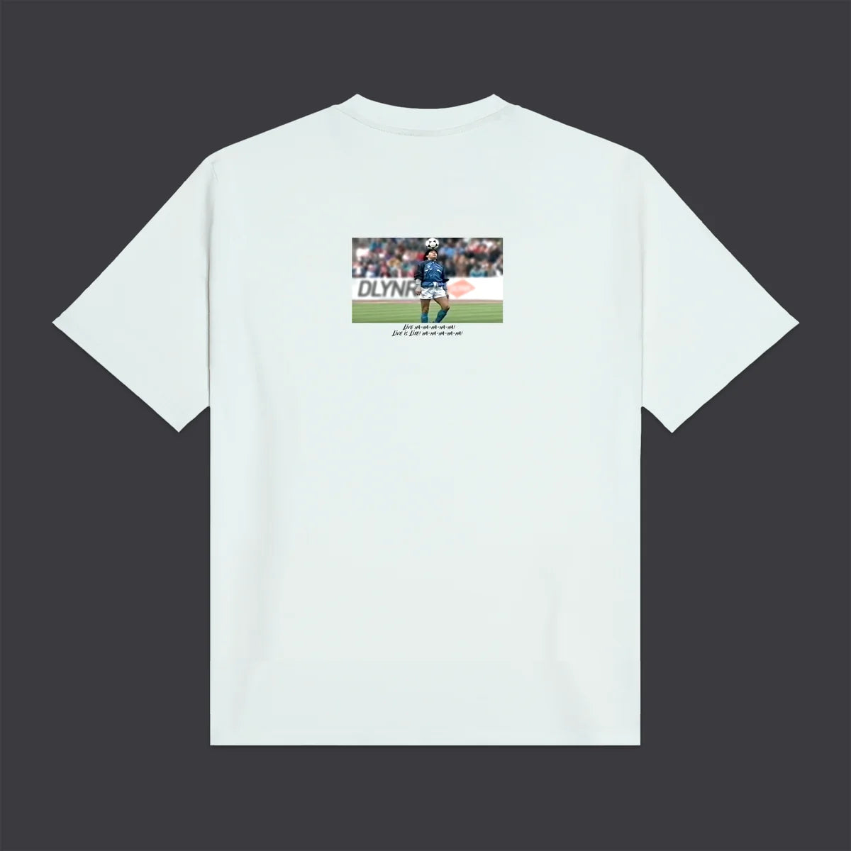 Dolly Noire T-shirt da uomo Live is Life TS1366-T4-03 celeste