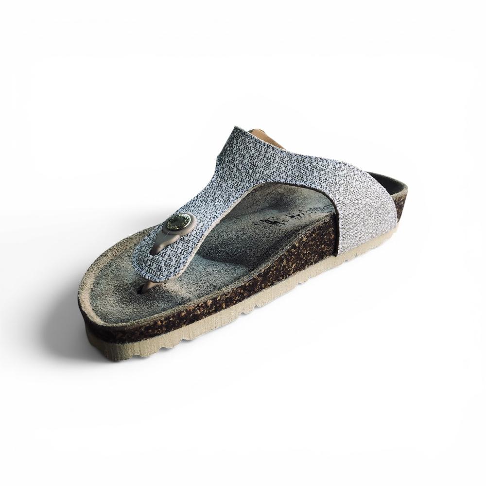 Goldstar Rafting sandalo infradito da ragazza GS830TLZ platino