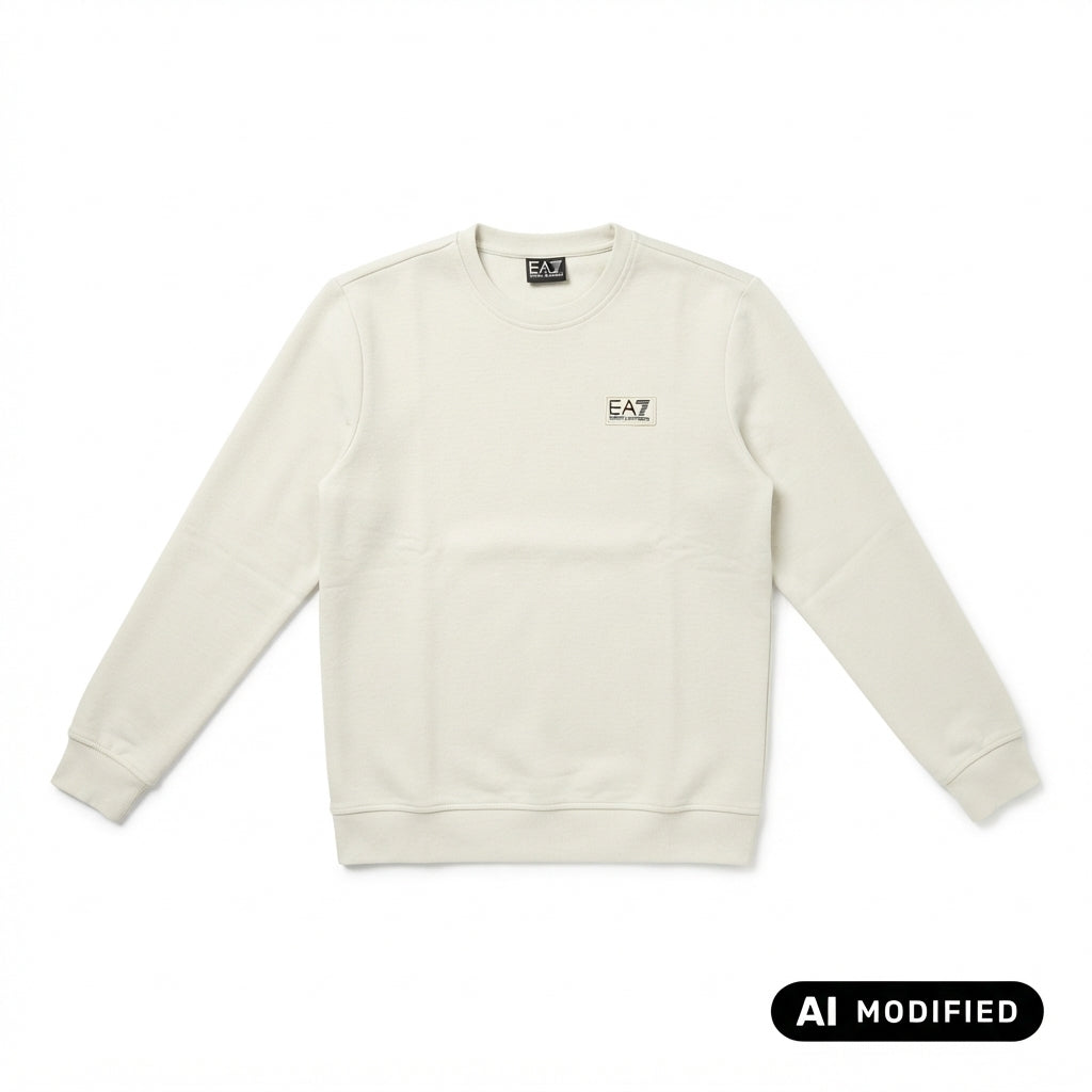 EA7 ARMANI Felpa girocollo da uomo 7M002231 AF21822 U1079 mandorla