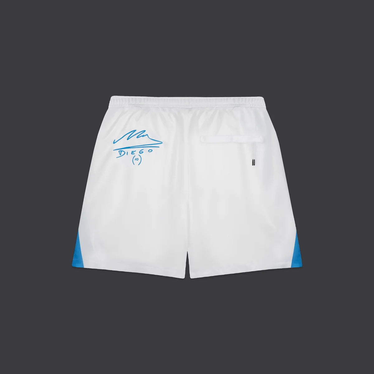 Dolly Noire pantaloncino da uomo Maradona Easy Shorts PA1369-QV-02 bianco