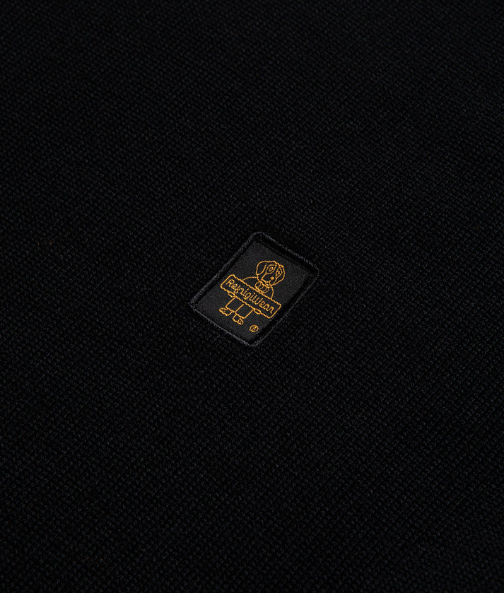 RefrigiWear Bennet Wash Pullover M26908 MA0015 G060 Nero - Maglione Uomo in Lana Merino