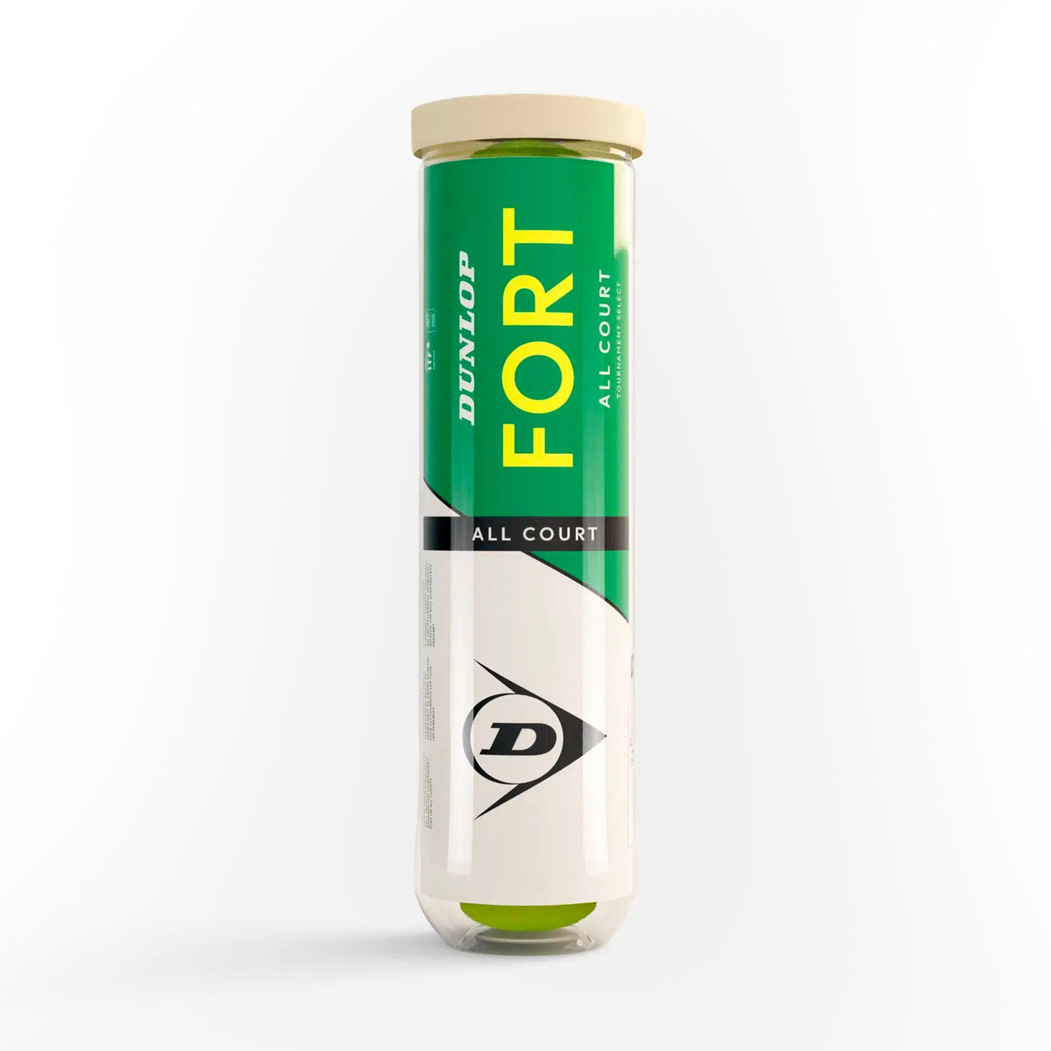 Dunlop Fort palline da tennis All Court cartone da 18 tubi x4 palle gialle