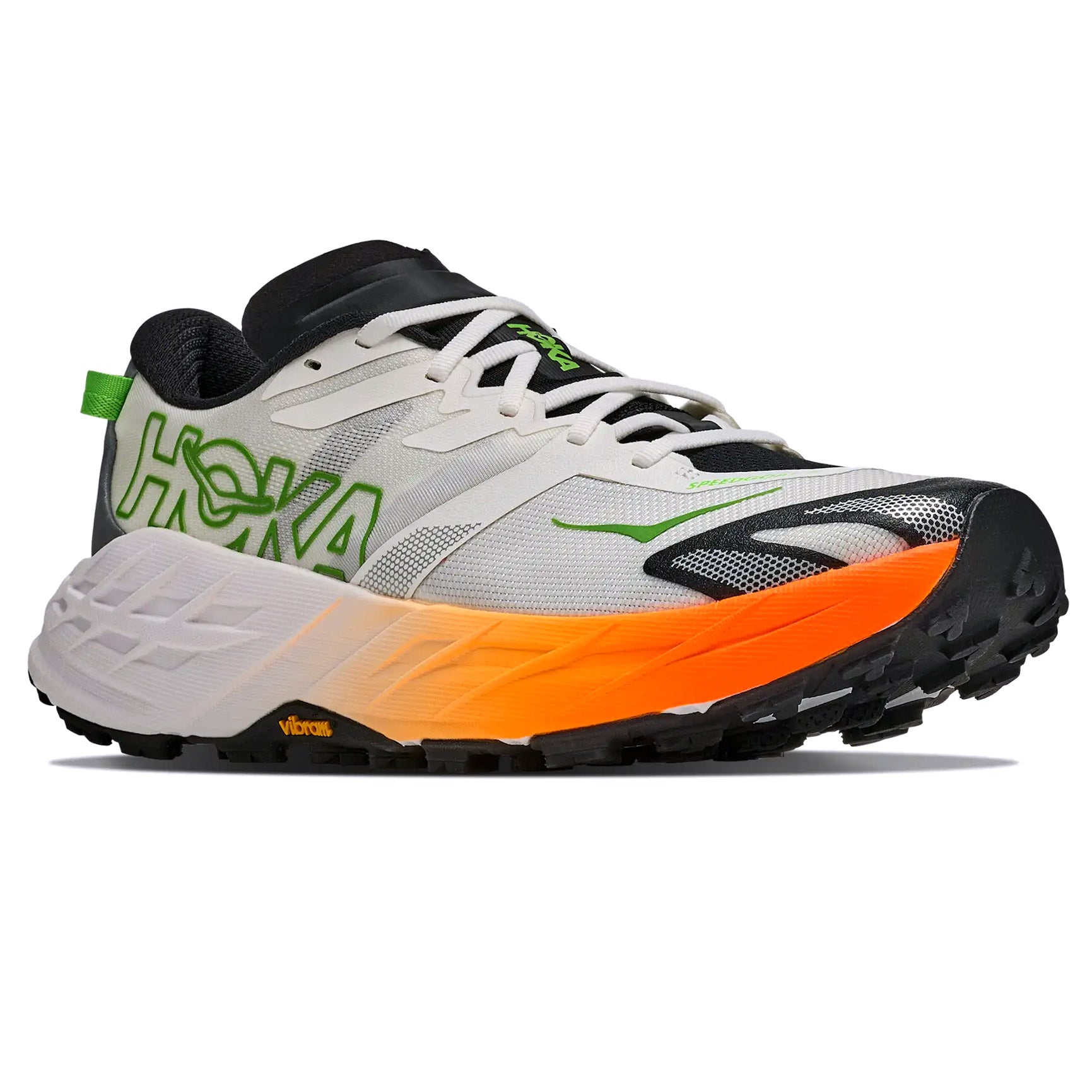 Hoka Speedgoat 7 1171928-FNTN Scarpa Trail Uomo Grigio