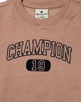 Champion tuta sportiva da ragazza con felpa girocollo Legacy Heritage 404834 PS124 rosa-blu