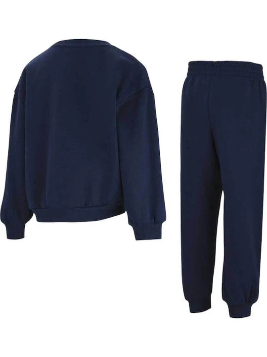 Nike tuta sportiva infant girocollo Essential Fleece 86M188-U90 blu