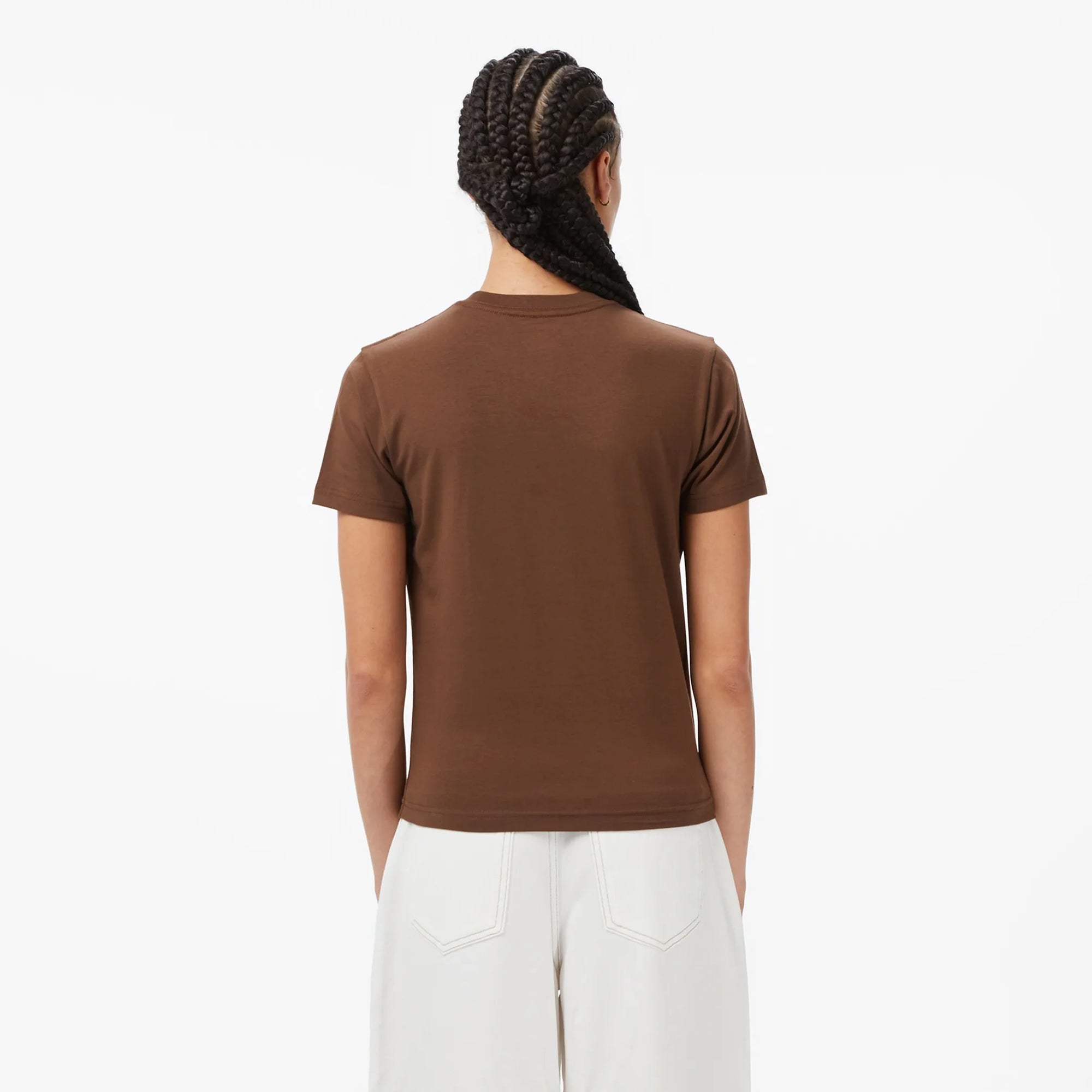 Dickies maglietta manica corta da donna Maple Valley DK0A4ZAO0TB cioccolato