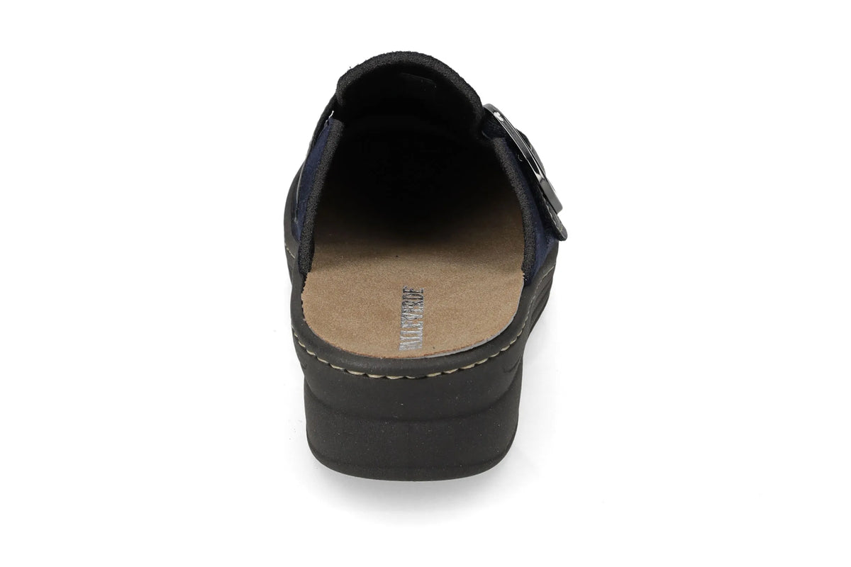 Valleverde pantofola con soletta removibile da donna 56501-1 blu