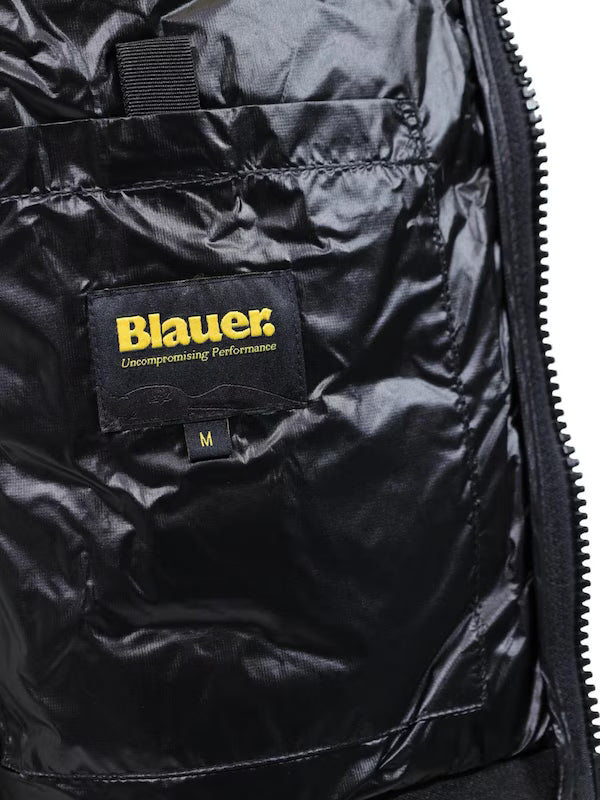 Blauer piumino corto da uomo Wave 26WBLUC03064 006355 999 nero