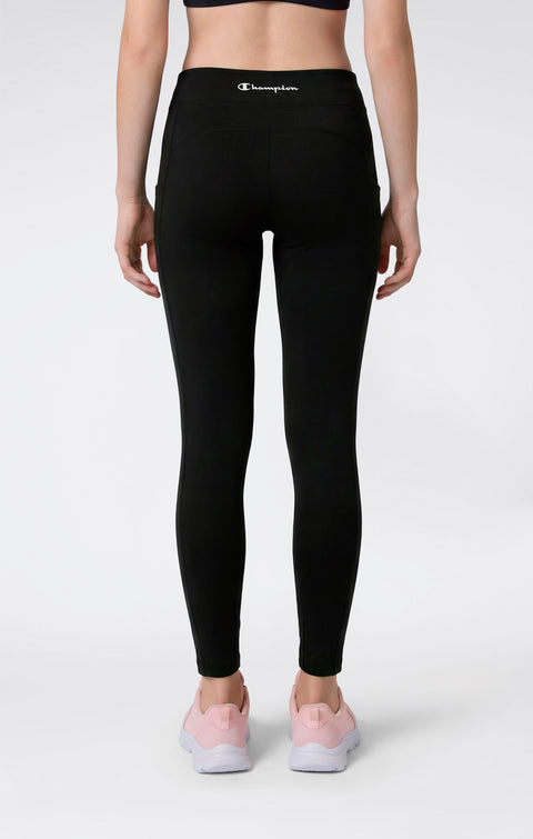 Champion pantalone sportivo da ragazza Leggings C-Tech 405142-KK001 nero
