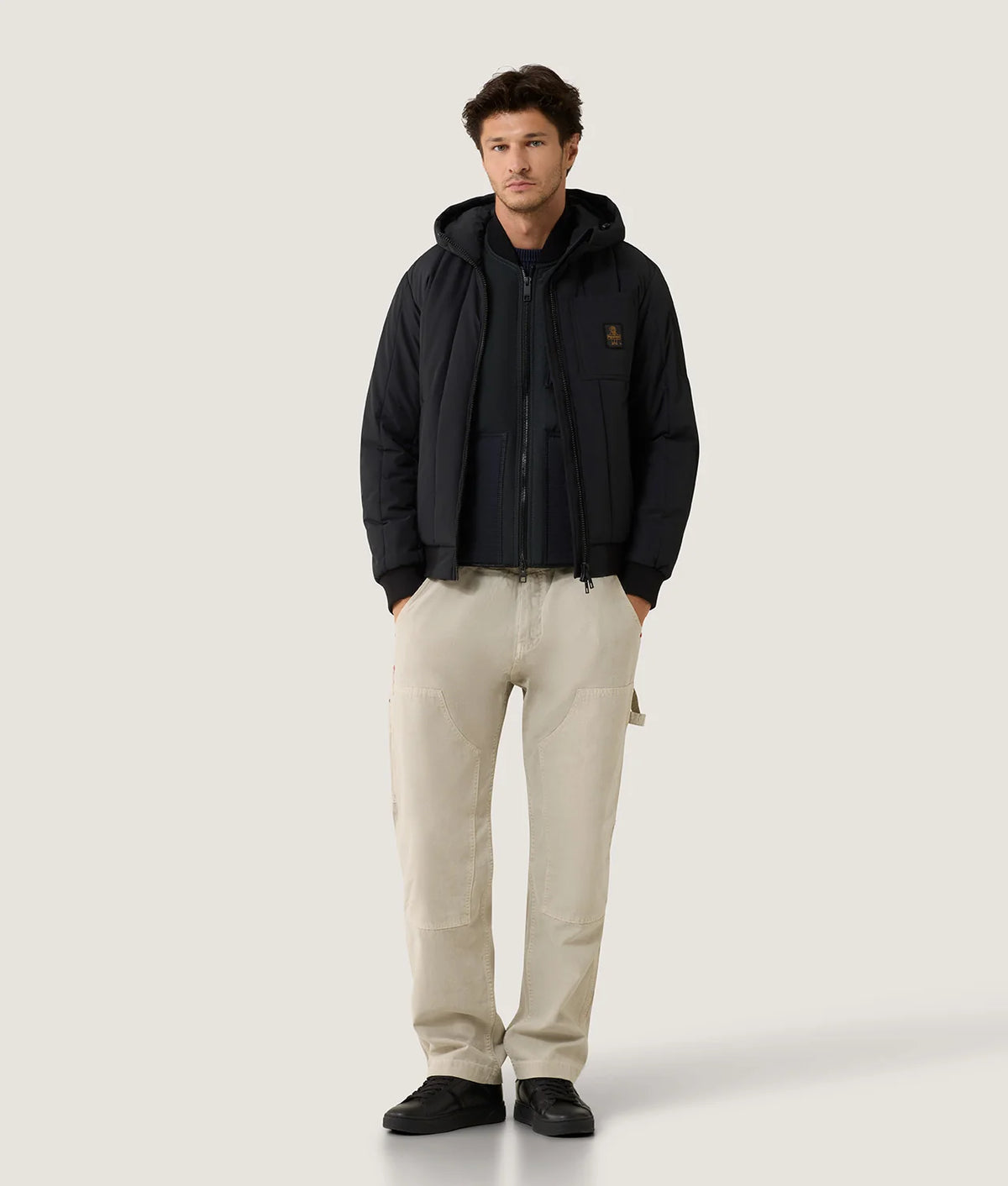 RefrigiWear Blunt G81800 G06000 Uomo Nero - Bomber Invernale