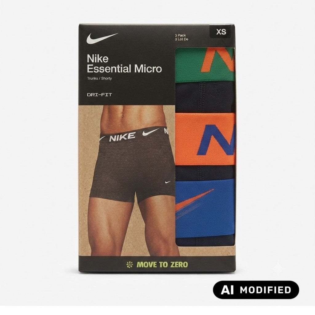 Nike confezione da 3 Boxer Essential Micro KE1156-EXQ nero