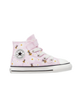 Converse scarpa in tela alta Chuck Taylor All Star Easy-On Bees A01620C rosa bianco nero