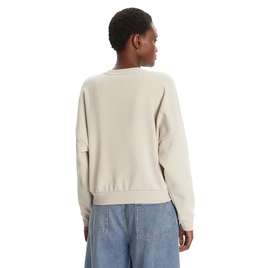 Adidas Felpa Essentials Small Logo Feelcozy JI6069 Beige