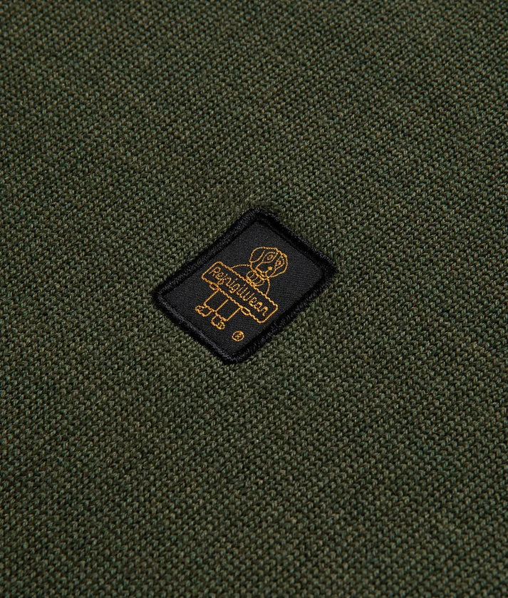 RefrigiWear Bennet Pullover M26908 MA0015 E04010 Uomo Verde - Maglia Merino