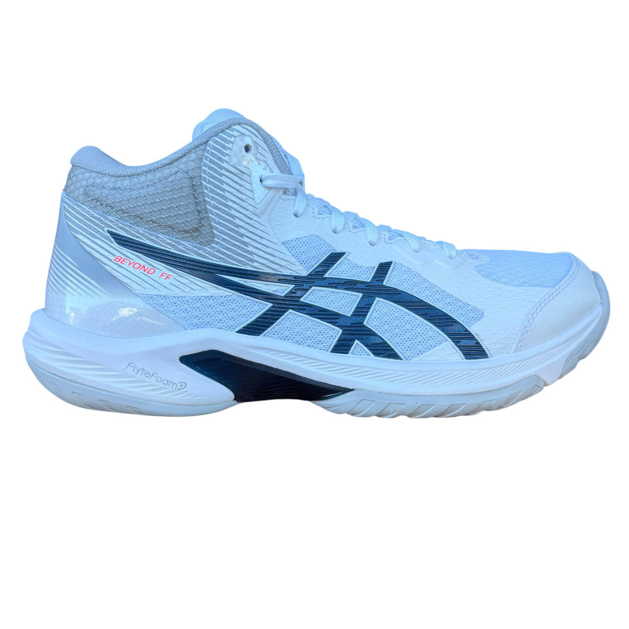 ASICS Beyond FF MT 1071A095-105 White/New Leaf | Volley uomo sostegno grip FlyteFoam