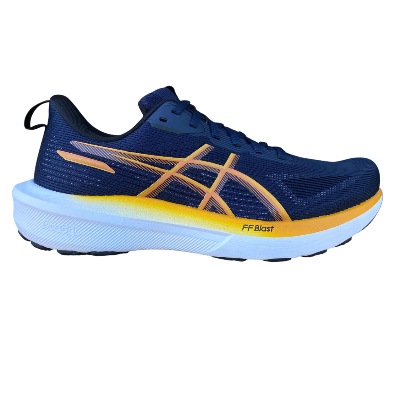 ASICS GT-1000 14 1011C077-400 Lake DriveWhite  Scarpe running uomo supporto e ammortizzazione 