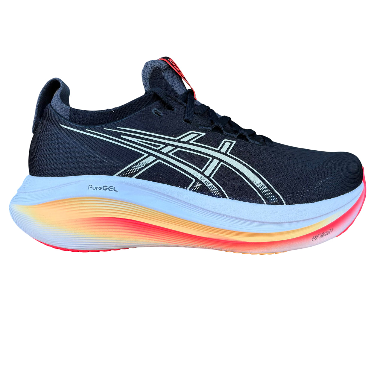 ASICS Gel-Nimbus 27 1011B958-005 Black/Khaki | Running uomo massima ammortizzazione comfort