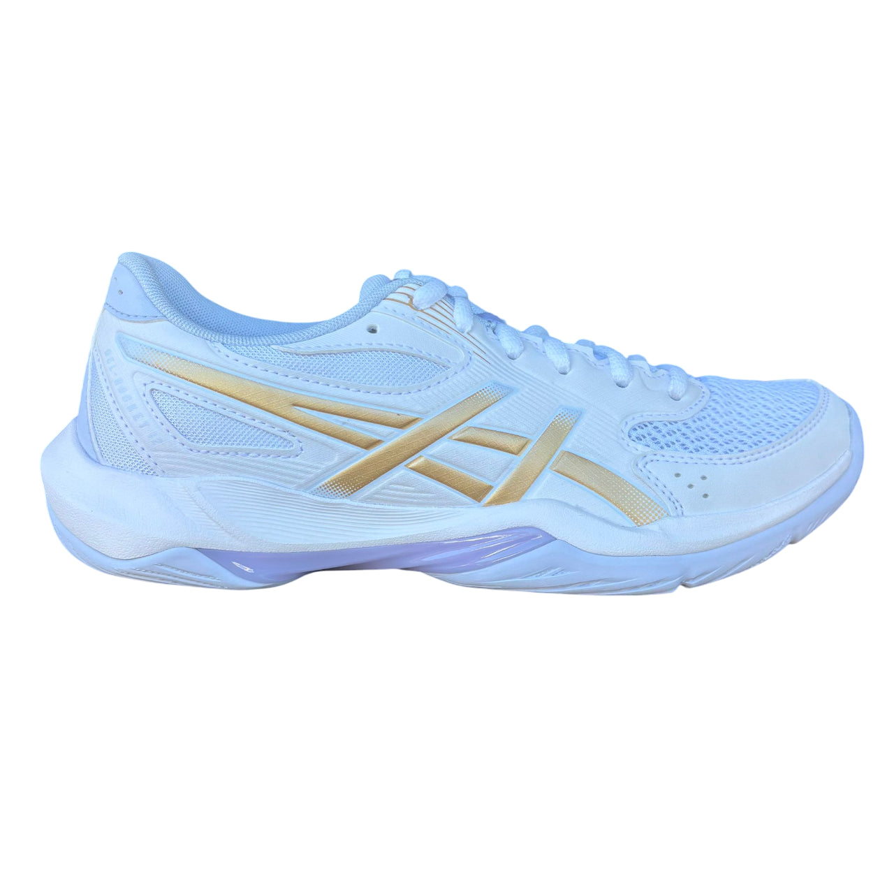 ASICS Gel-Rocket 12 1072A119-102 Bianco/Champagne | Scarpe Volley Donna Indoor
