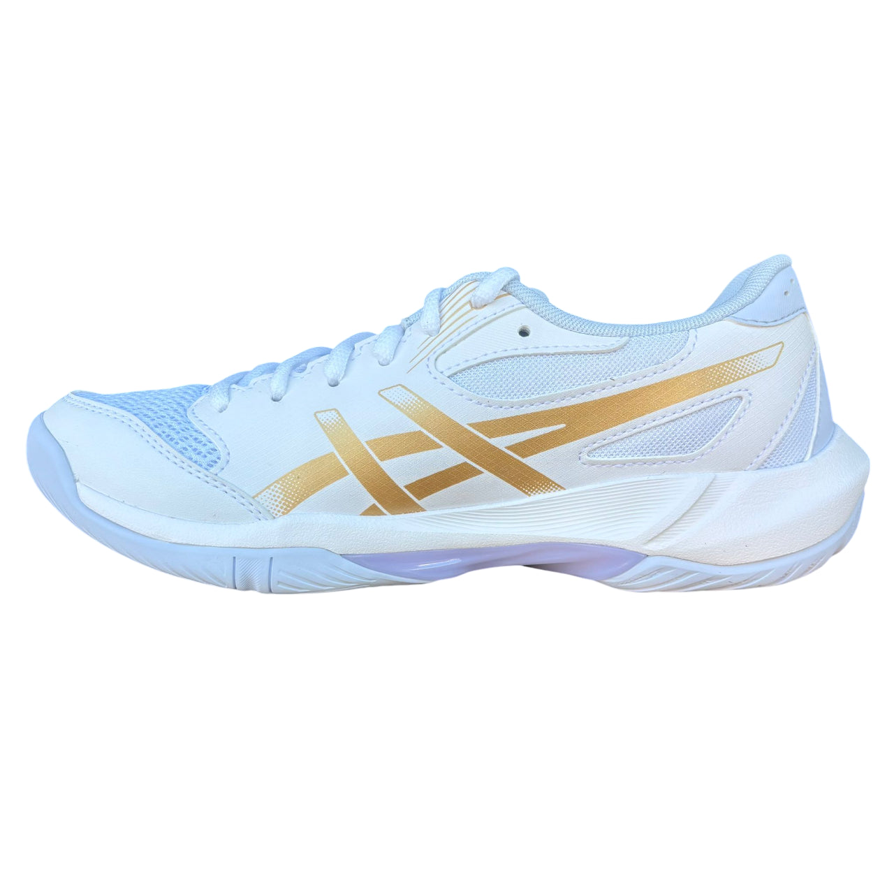 ASICS Gel-Rocket 12 1072A119-102 Bianco/Champagne | Scarpe Volley Donna Indoor - lat interno