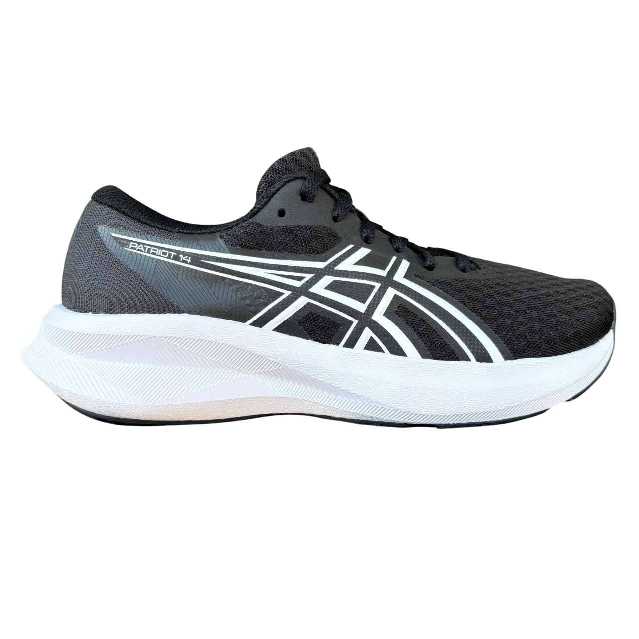ASICS Patriot 14 1012B836-002 Nero | Running donna ammortizzata leggera mesh traspirante
