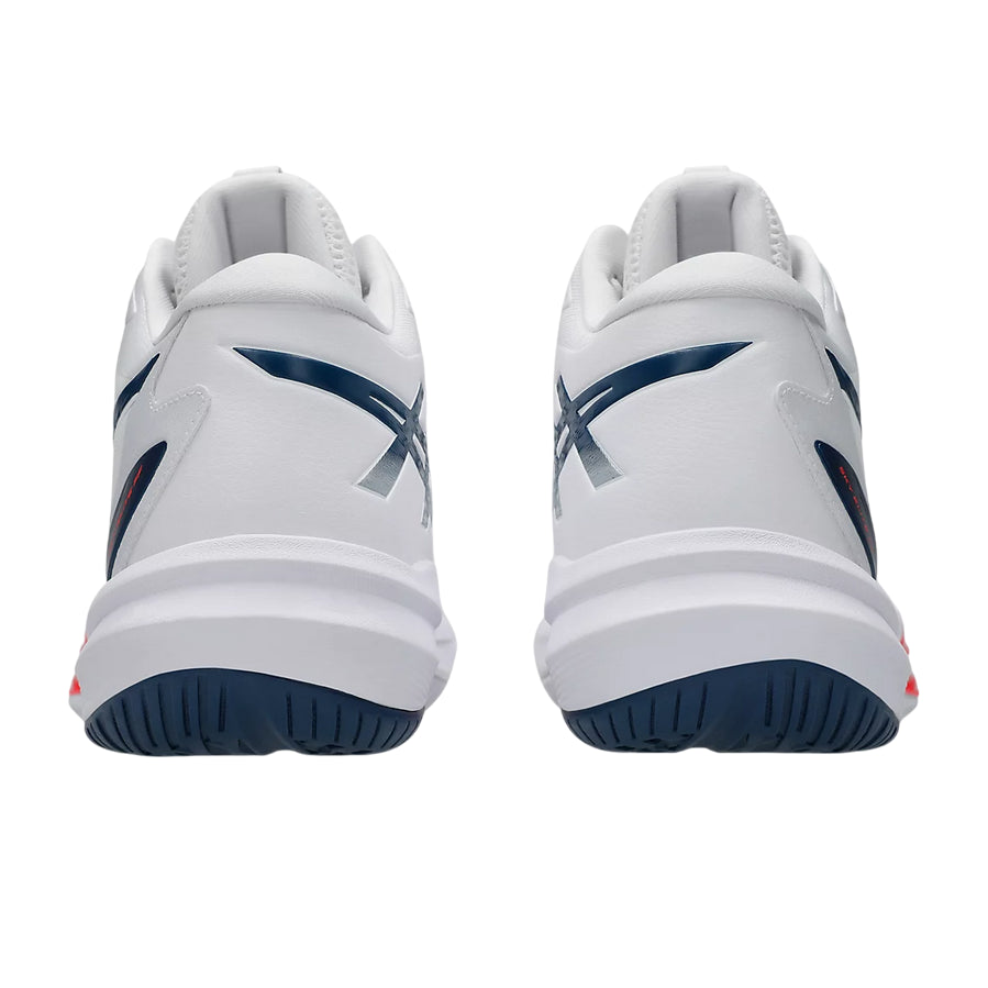 ASICS Sky Elite FF MT 3 1051A081-104 | Scarpe Volley Uomo Alte Prestazioni Bianco Blu tallone