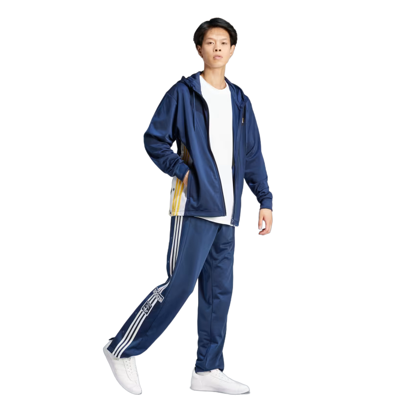 Adidas Originals Felpa con cappuccio da uomo Adibreak IM8208 blu