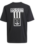 Adidas Originals maglietta manica corta da ragazzi Adibreak IT5464 nero bianco