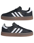 Adidas Originals scarpa sneaker da donna Sambea JI1350 nero-bianco