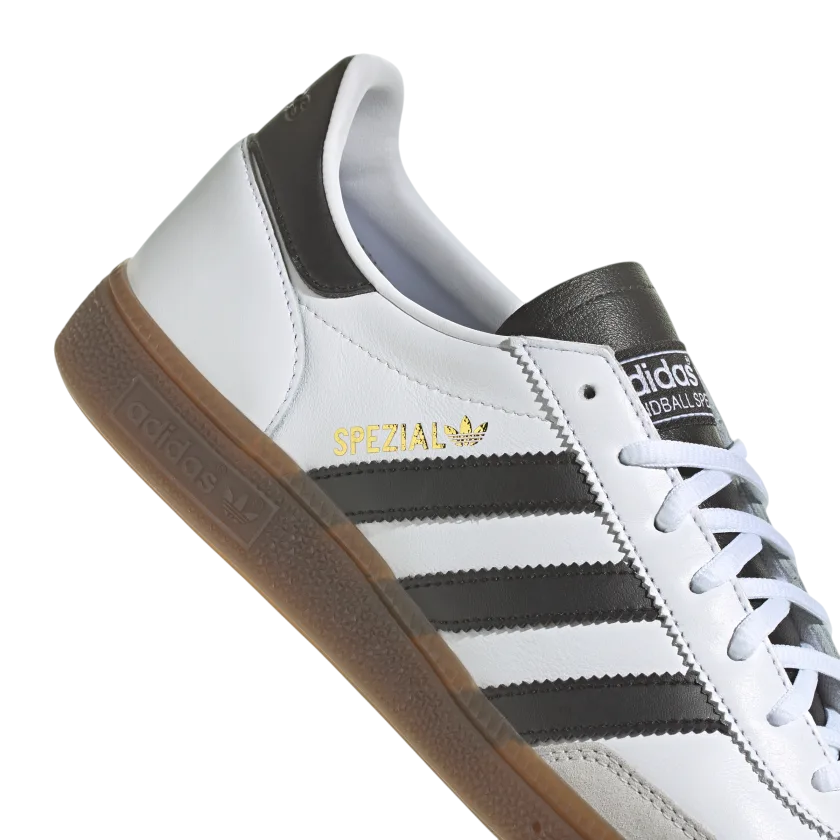 Adidas Originals scarpa sneakers da adulto Handball Spezial IE3403 bianco-nero logo