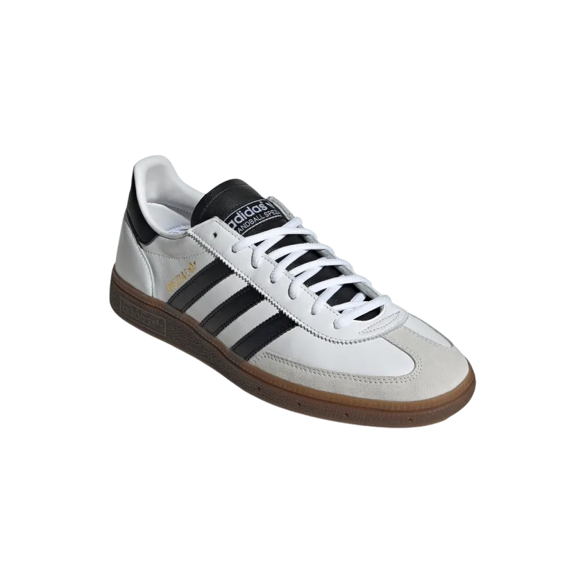 Adidas Originals scarpa sneakers da adulto Handball Spezial IE3403 bianco-nero tomaia