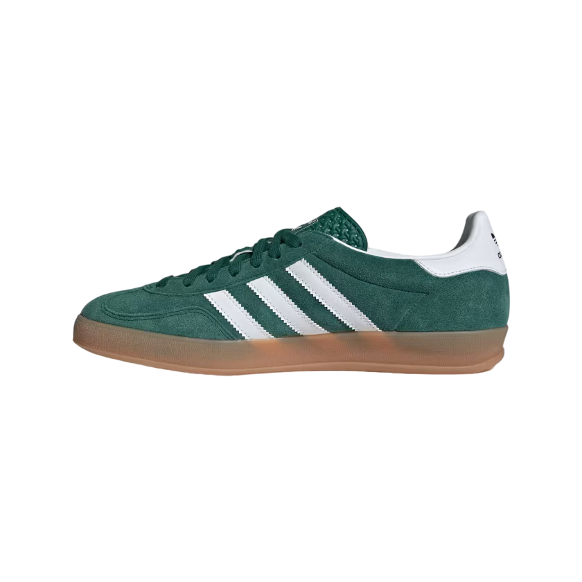 Adidas Originals scarpa sneakers da adulto Gazelle Indoor JI2062 verde-bianco-gomma