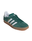 Adidas Originals scarpa sneakers da adulto Gazelle Indoor JI2062 verde-bianco-gomma