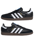 Adidas Originals scarpa sneakers da adulto Samba OG B75807 nero-bianco