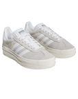 Adidas Originals scarpa sneakers da donna Gazelle Bold HQ6893 grigio-bianco