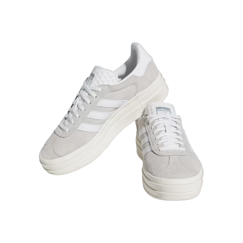 Adidas Originals scarpa sneakers da donna Gazelle Bold HQ6893 grigio-bianco