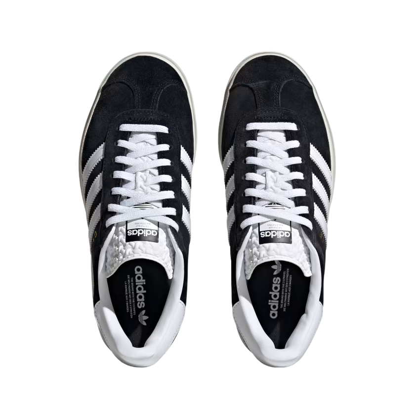 Adidas Originals scarpa sneakers da donna Gazelle Bold HQ6912 nero-bianco